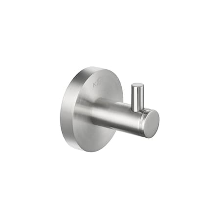 Kibi Circular Bathroom Towel & Robe Hook KBA1401BN